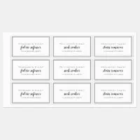 Lavender Kids Name Iron On Clothing Labels