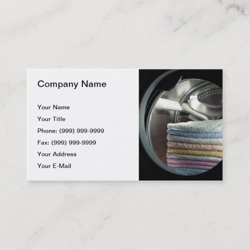 Laundry Business Card