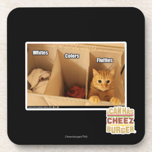 Laundry Cat Beverage Coaster