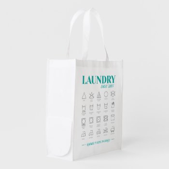 Laundry Cheat Sheet Laundry Bag by TheKPlace at Zazzle