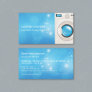 Laundry Cleaning Clothes Machine Hygienist Business Card