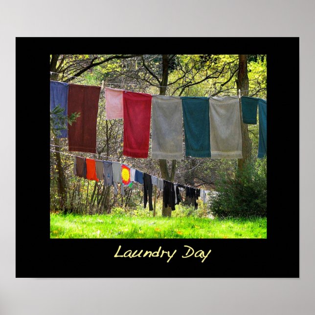 Laundry Day Poster (Front)