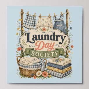 Laundry Day Society Cottagecore Florals Peel And Stick Photo Tile