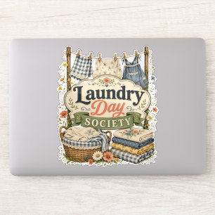 Laundry Day Society Cottagecore Florals Sticker