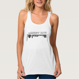 "Laundry Day!" Washing Line Tank Top