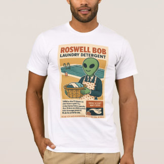 Laundry Detergent Roswell Aliens 1950's Retro T-Shirt