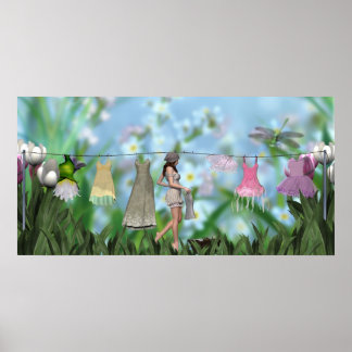 Laundry Fae Poster
