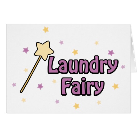 Laundry Fairy Cards (Front Horizontal)