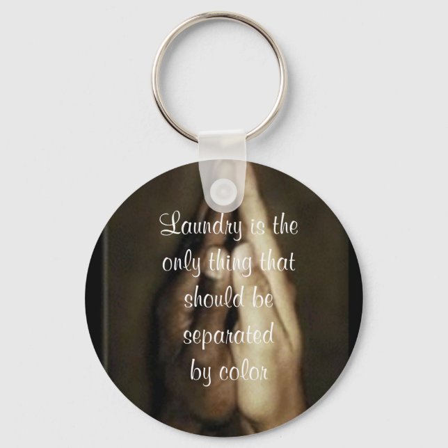 Laundry is ...Key chain Keychain (Front)