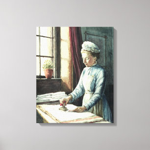Laundry Maid, c.1880 Canvas Print