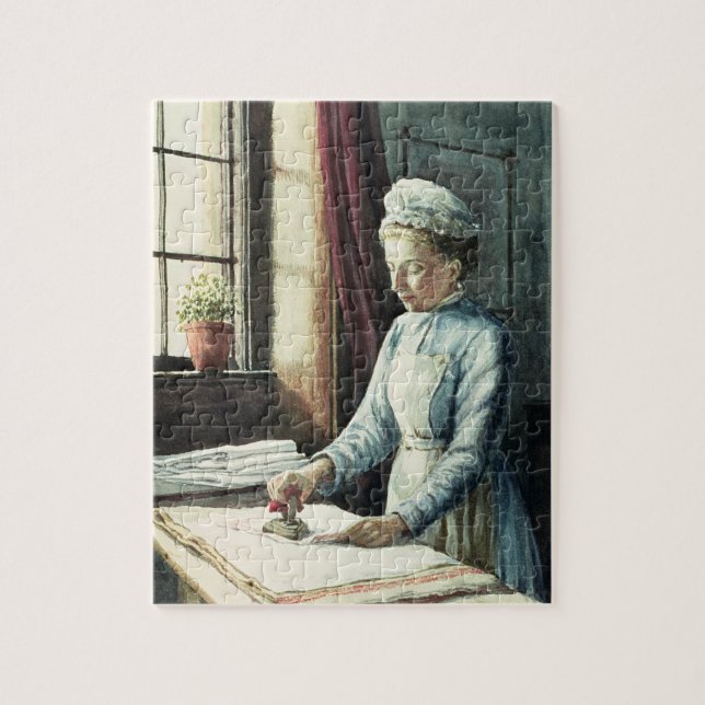 Laundry Maid, c.1880 Jigsaw Puzzle (Vertical)