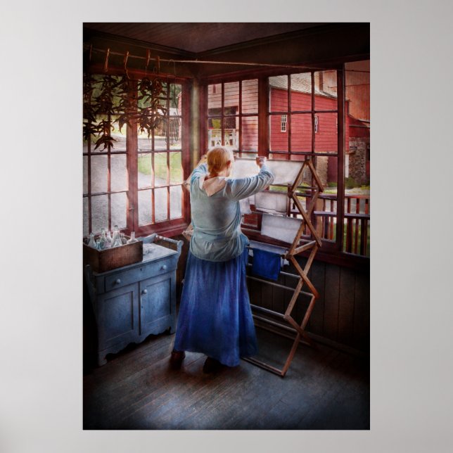 Laundry - Miss Lady Blue Poster (Front)