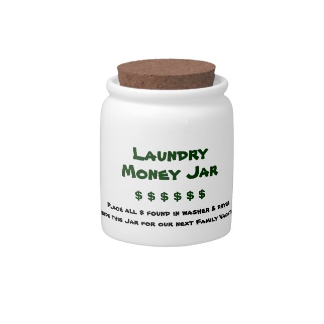 Laundry Money Jar (Front)