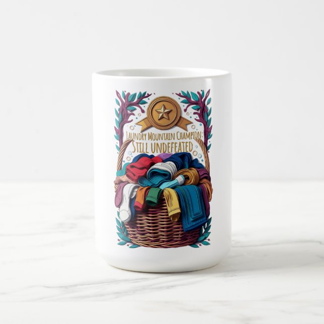 Laundry Mountain Champion Tee Coffee Mug (Center)