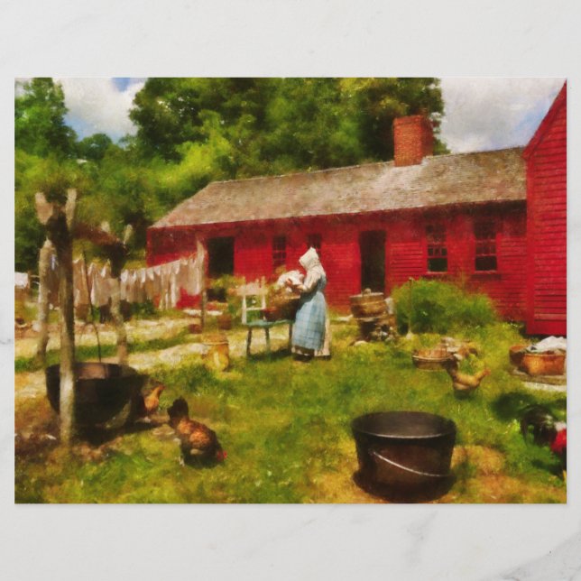 Laundry - Old School Laundry Flyer (Front)