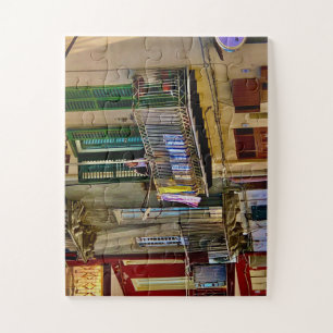 Laundry on the Balcony in Sicily Jigsaw Puzzle