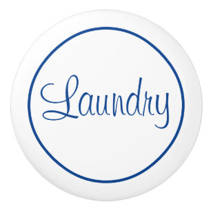 Laundry Room Ceramic Knob