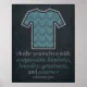 Laundry Room Chalkboard Art 16x20 Poster | Zazzle