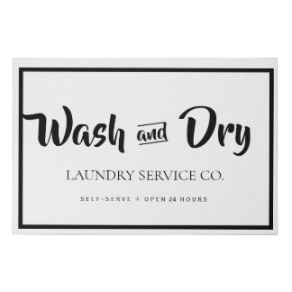 Laundry Room Decor Sign