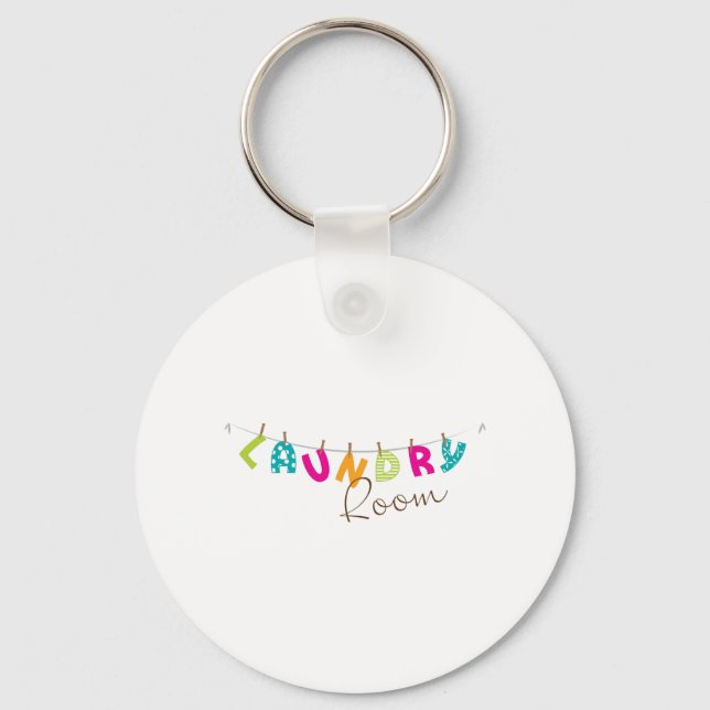 Laundry Room Keychain (Front)