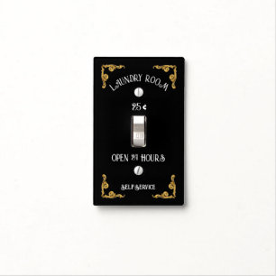 Laundry Room Light Switch Cover