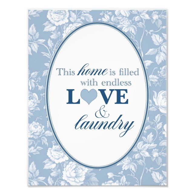 Laundry Room Print | Love and Laundry (Front)