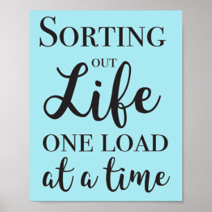 Laundry Room Printable Art Poster