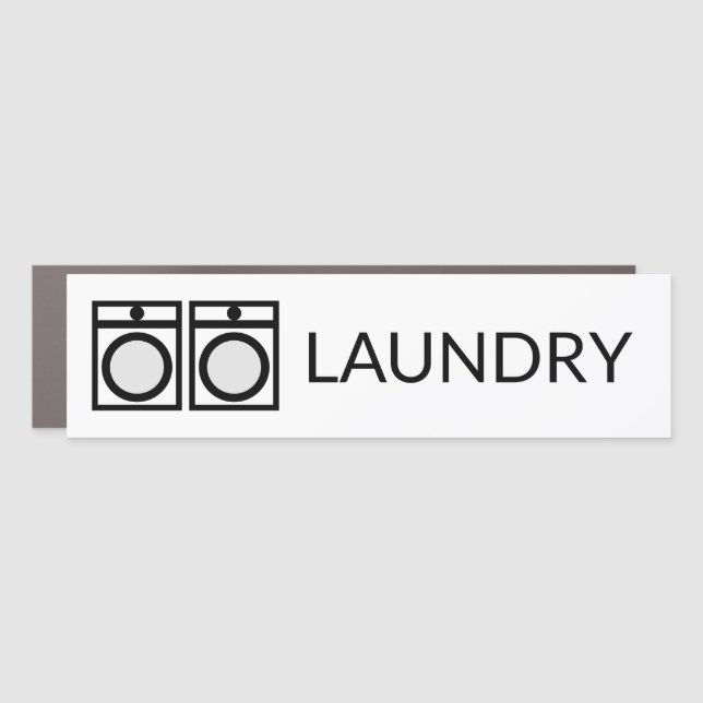 Laundry Room Sign (Front)