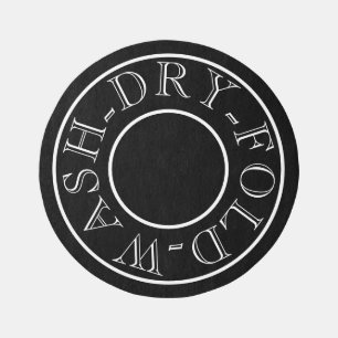 Laundry Room Wash Dry Fold Outdoor Rug