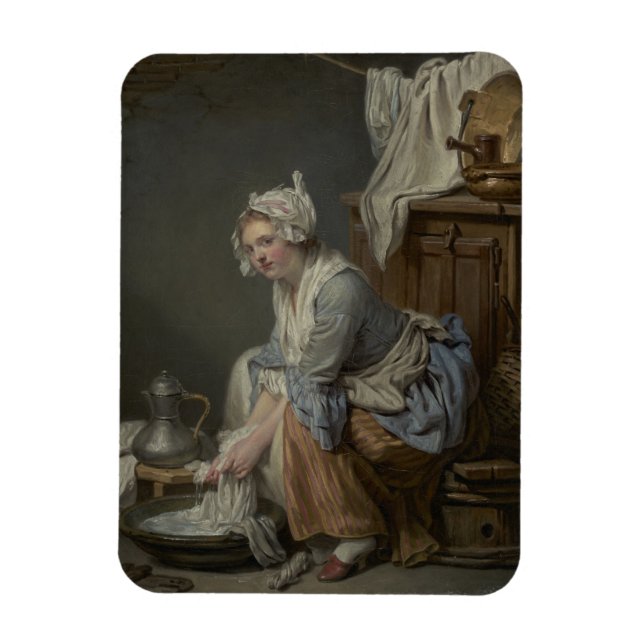 Laundry Room Washing Magnet (Vertical)