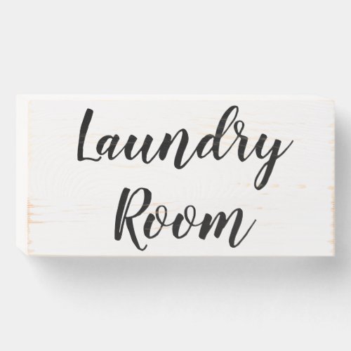 Laundry Room Wood Sign