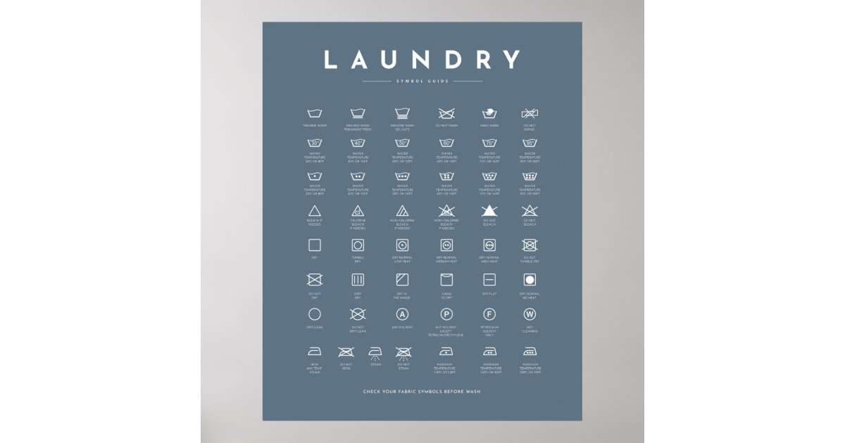 Laundry symbols: A complete guide