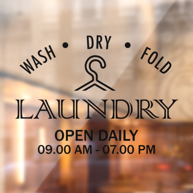 laundry window cling (Sheet 2)