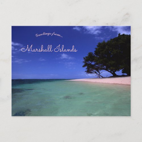 Laura Beach Marshall Islands Postcard
