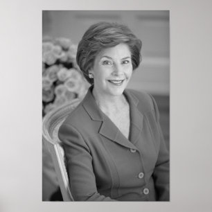 Laura Bush Official Portrait - 2005 Poster