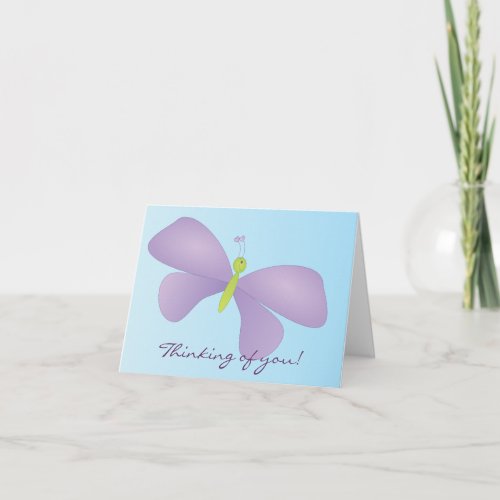 Laura Butterfly Card