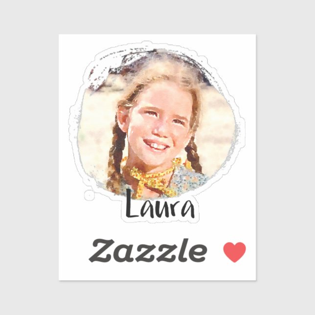 Laura Ingalls Wilder Sticker (Sheet)