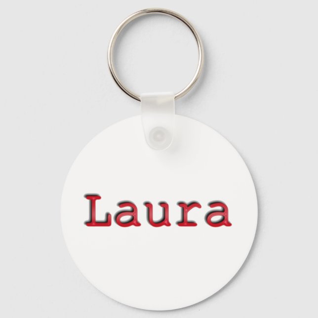 Laura Keychain (Front)