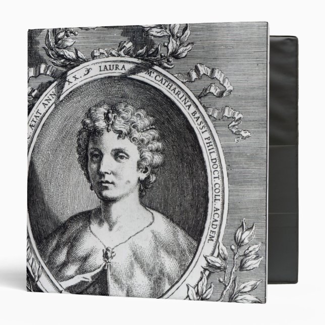 Laura Maria Caterina Bassi Binder (Front/Inside)