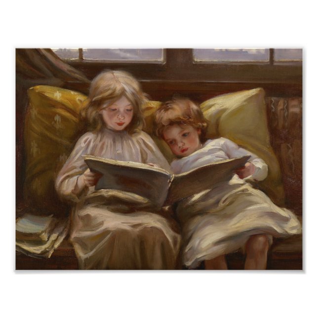 Laura Muntz Lyall - Interesting Story Photo Print (Front)