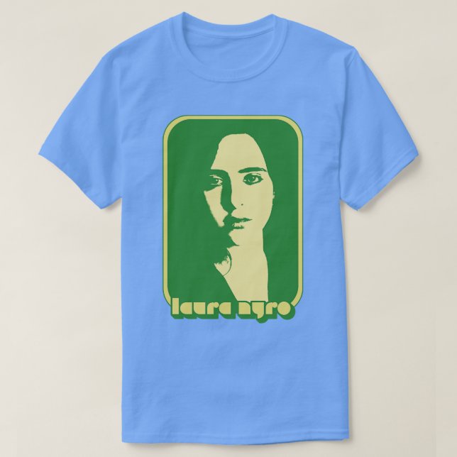 Laura Nyro Retro 70s Style Fan Art Design 2 T-Shirt (Design Front)