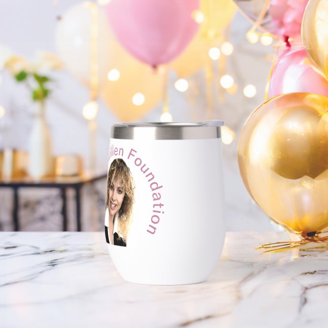 Laurah Guillen Foundation Thermal Wine Tumbler (Bachelor Party)