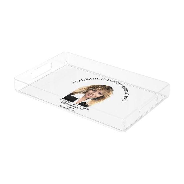 #LAURAHGUILLENFOUNDATION ACRYLIC TRAY (Angled)