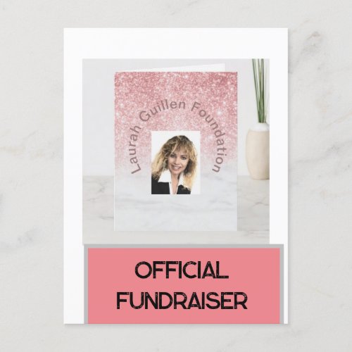 LAURAHGUILLENFOUNDATION OFFICIAL FUNDRAISER POSTCARD