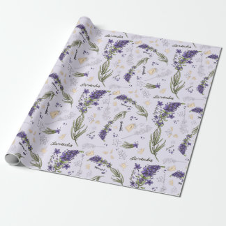Lauranell Lavender Matte Wrapping Paper, 30" x 6' Wrapping Paper