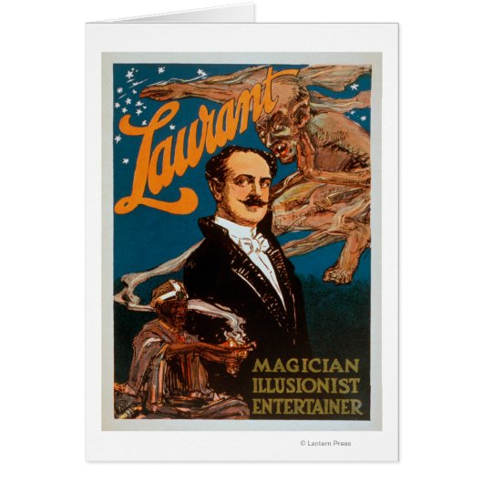 Laurant Magician, Illusionist, Entertainer Magic (Front)