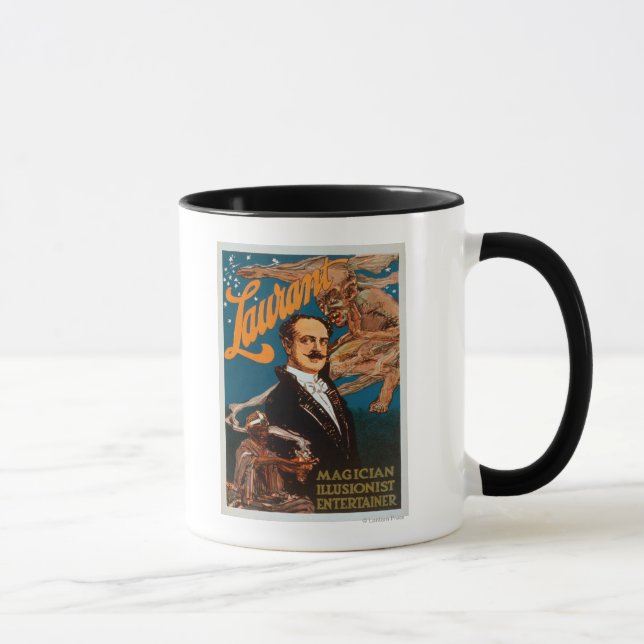 Laurant Magician, Illusionist, Entertainer Magic Mug (Right)