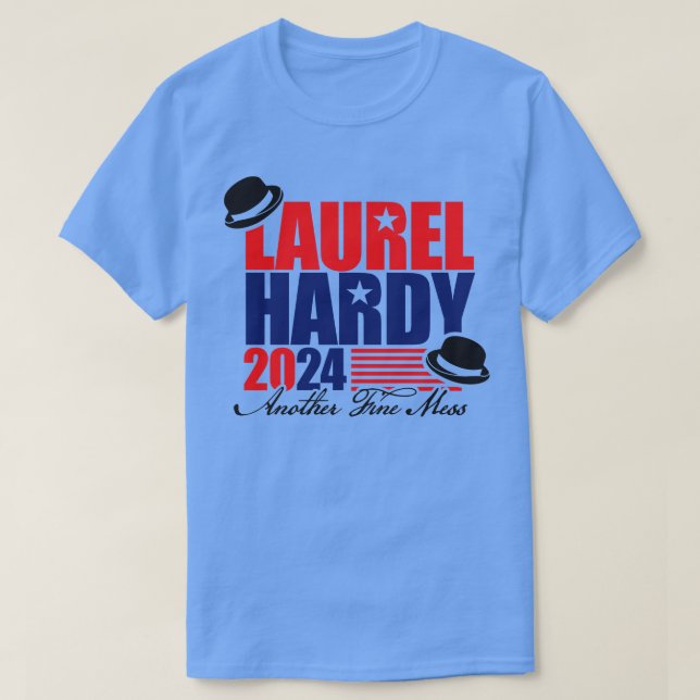 Laurel and Hardy 2024 T-Shirt (Design Front)