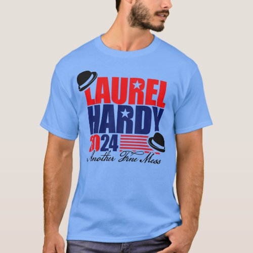 Laurel and Hardy 2024 T_Shirt