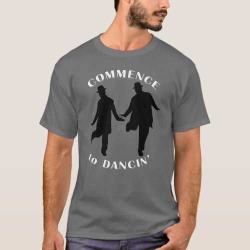 Laurel and Hardy _ Commence to Dancin T_Shirt
